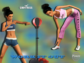 Sims 3 — WORKITOUT-BY-PIZAZZ by pizazz — Keeping fit and healthy is key to living a long life. Every sim loves looking