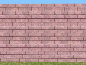Sims 2 — Skybrick Walls - blush by zaligelover2 — Bricks for walls.