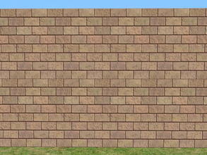 Sims 2 — Skybrick Walls - fawn by zaligelover2 — Bricks for walls.