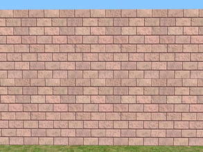 Sims 2 — Skybrick Walls - roseextract by zaligelover2 — Bricks for walls.