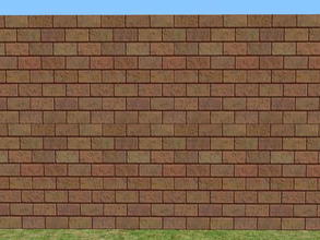Sims 2 — Skybrick Walls - chocolate by zaligelover2 — Bricks for walls.