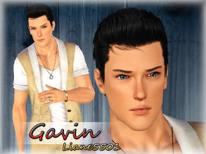 Sims 3 — Gavin by liane55012 — Being the son of a really well known and successful business man, Gavin has grown up