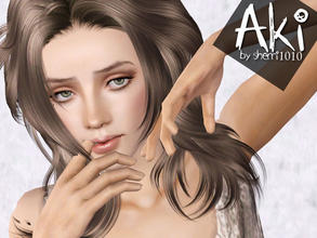 Sims 3 — Aki by sherri10102 — The newsstands have been buzzing with word about a new up and coming model. Born of a
