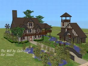 Sims 2 — The Mill by Guardgian for Sims2 by millyana — This is a truly beautiful house and must be copied for our beloved
