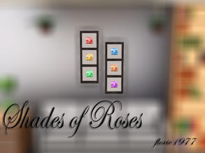Sims 3 — Shades of Roses by florie1977 — Roses. Sometimes one rose just isn't enough. So you take a bunch. And recolour