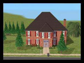 Sims 2 — A Toronto Classic by former_ussr2 — This house is based off my cousin\'s home in Toronto, Ontario. This
