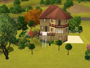 Sims 3 — Western lane 5 *unfurnished* by Silerna — Western lane 5 is nice meditarrean/french/spanish lot for your sims.