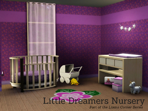 Sims 3 — Little dreamers nursery by Angela — Little dreamers nursery as part of the Liams Corner series. Set contains: