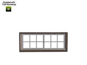 Sims 3 — Aline Window Dormer 2x1 by Trustime — Recolorable window from Aline build set. By Trustime