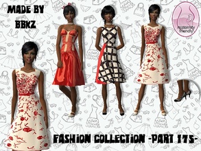 Sims 2 — Fashion Collection - part 175 - by BBKZ — Available as everyday & formal for YAs/adults. Maternity frienldy.