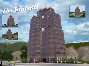 Sims 3 — The_Kinkade by matomibotaki — It is a special feeling to live high above of the rest of the city, in an old