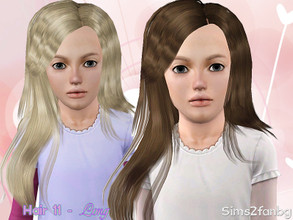 Sims 3 — Hair 11 - Long by sims2fanbg — .:Hair 11 - Long:. Items in this Set: Hair for female teen through elder. Hair