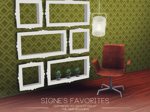 Sims 3 — Signe's Favorites by DT456 — A little set including some modern items such as a full height baroque inspired