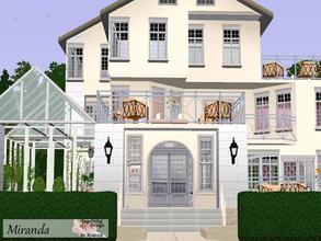 Sims 3 — Miranda by Rosieuk — Miranda was built in Sunset Valley. This lovely home is just perfect for the Sims that want