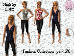 Sims 2 — Fashion Collection - part 176 -  by BBKZ — Available as everyday/formal for YAs/adults. Maternity friendly. No
