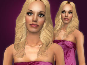 Sims 2 — Kaley Cuoco by Cleotopia — The lovely young american actress, Kaley Cuoco, best known for starring as Penny in