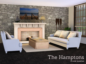 Sims 3 — The Hamptons by Angela — The Hamptons, a new small livingroom addition to your game. Made up from the following
