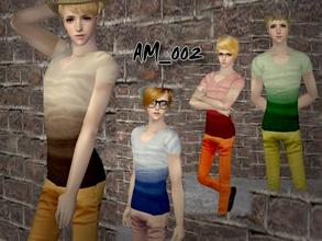 Sims 2 — [Sio]Simple Style_AM002 by snow855202 — There are four color and mesh included. And you can see more picture in