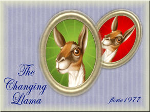 Sims 3 — Changing Llama by florie1977 — Sweet and innocent llama may glare at you in the eveing. You have been warned.