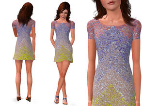 Sims 3 — Sequined Dress for Teens  by SimDetails — A sweet feminine look for your female teen. 