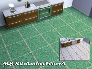 Sims 3 — MB-KitchenTileFloorA by matomibotaki — MB-KitchenTileFloorA, matching floor tile to MB-KitchenTileA, with 2