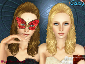 Sims 3 — Heartbreak Hairstyle - Set by Cazy — Female hairstyle for all ages, With variations All LODs included