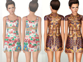 Sims 3 — TEEN-Savrsen Dress by ShakeProductions — -HQ Classy dress (Not recorable)