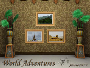 Sims 3 — World Adventures by florie1977 — From one end of the globe to the other. Without ever leaving your home.