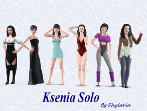 Sims 3 — Ksenia Solo by Shylaria — Ksenia Solo is a Latvian-born, Canadian actress, best known for her roles as Tasha on