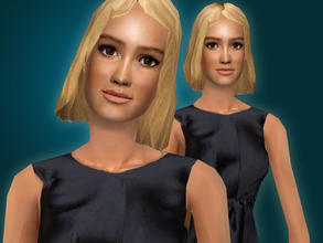 Sims 2 — Mia Wasikowska by Cleotopia — The young american actress, Mia Wasikowska, best known for her role in \'Alice in