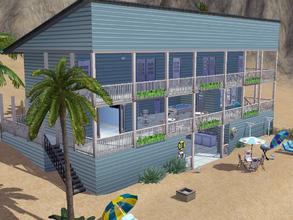 Sims 3 — pension Surf free by Kotarina — Continuing the theme of the summer I want to introduce you to a mini-hotel