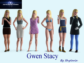 Sims 3 — Gwen Stacy by Shylaria — From the 2012 Sony Pictures motion picture The Amazing Spiderman comes Gwen Stacy. Gwen