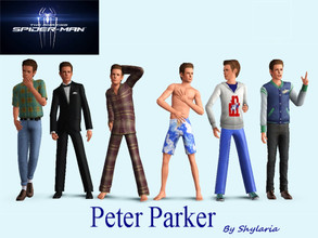 Sims 3 — Peter Parker by Shylaria — Peter Parker Sim Model