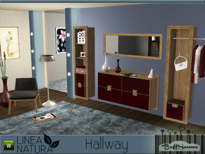 Sims 3 — LINEA NATURA Hallway by BuffSumm — LINEA NATURA presents a new level of living. Go on a journey through the new