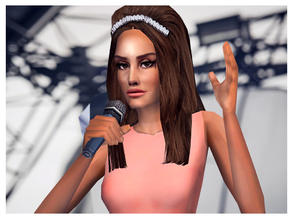 Sims 2 — Lana Del Rey (Festival Performance) by Cleotopia — The singer Lana Del rey performing at the European Festivals.