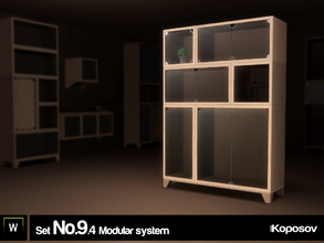 Sims 3 — Koposov Set No.9.4 Modular system by koposov — Finish to Set No.9 Modular system! Final will be 4 NEW MODULE