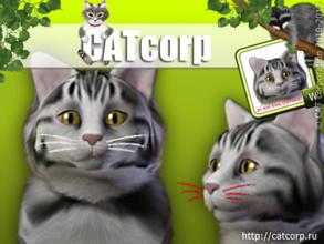 Sims 3 — Cat's_mustache_by_CATcorp by CATcorp — Cat's Mustache (version light) recolorable full search in accessories For