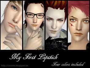 Sims 2 — [SioLip]My First Lip by snow855202 — This is my first time to create makeups. It is a natural lipstick for