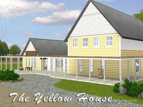 Sims 3 — The_Yellow_House by matomibotaki —  REQUESTED --- Nearby an idyllic lake stand the - The_Yellow House -. The