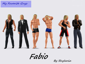 Sims 3 — Fabio by Shylaria — Born Fabio Lanzoni, on March 15, 1959 in Milan, Italy, he is known worldwide simply as