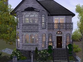 Sims 3 — Chicago mansion by Kotarina — This house is inspired by the feature film Chicago 30's of last century. I hope