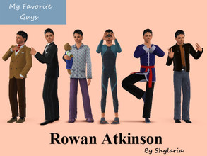 Sims 3 — Rowan Atkinson by Shylaria — Born January 6, 1955, Rowan Sebastian Atkinson is an English actor, comedian, and
