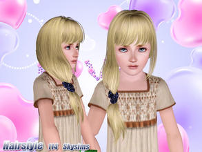 Sims 3 — Skysims Hair Child 114 by Skysims — Female hairstyle for children.