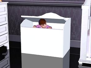 Sims 3 — Brown Cherry Toybox by Flovv — A pretty, elegant toybox.
