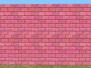 Sims 2 — Bright Skybrick Set - rose by zaligelover2 — Bright bricks to create your walls.