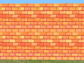Sims 2 — Bright Skybrick Set - sunburst by zaligelover2 — Bright bricks to create your walls.
