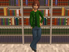 Sims 2 — Boys 3P Outfit Set - dgreen by zaligelover2 — A 3-piece outfit for boys.