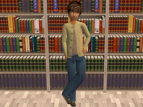 Sims 2 — Boys 3P Outfit Set - tan by zaligelover2 — A 3-piece outfit for boys.