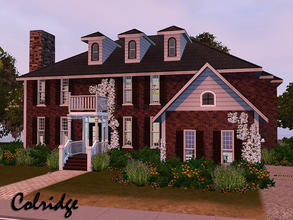 Sims 3 — Colridge by Degera — Fabulous five bedroom home with three and one half bathrooms, large kitchen, dining room,