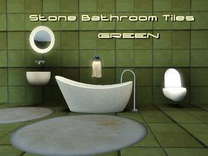 Sims 3 — Stone Bath Style IV by thethomas04 — Stone Bath Style IV Textured Stone Tiles have amazing texture for a